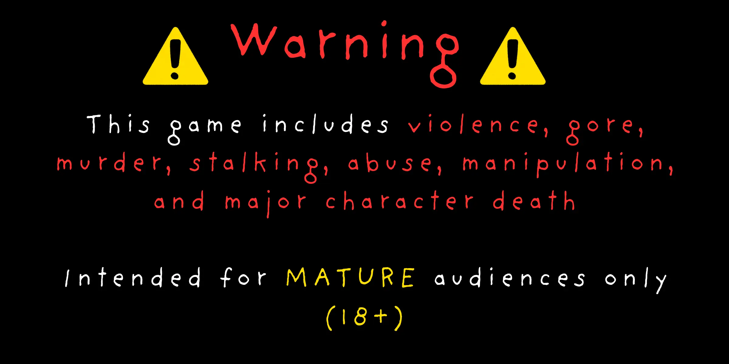 Fear Me visual novel scene with Jeff the Killer