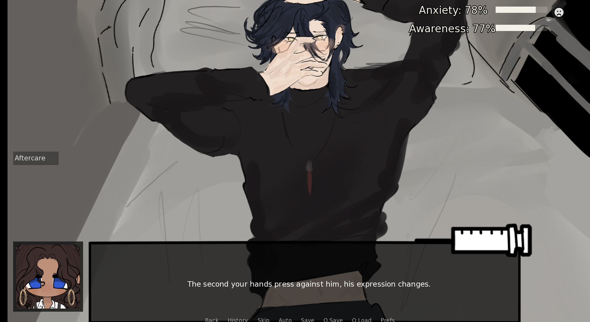 OVERD0SE post-needle scene