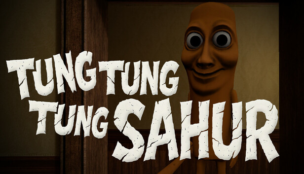 Tung Sahur Horror — jump scare moment in the hallway